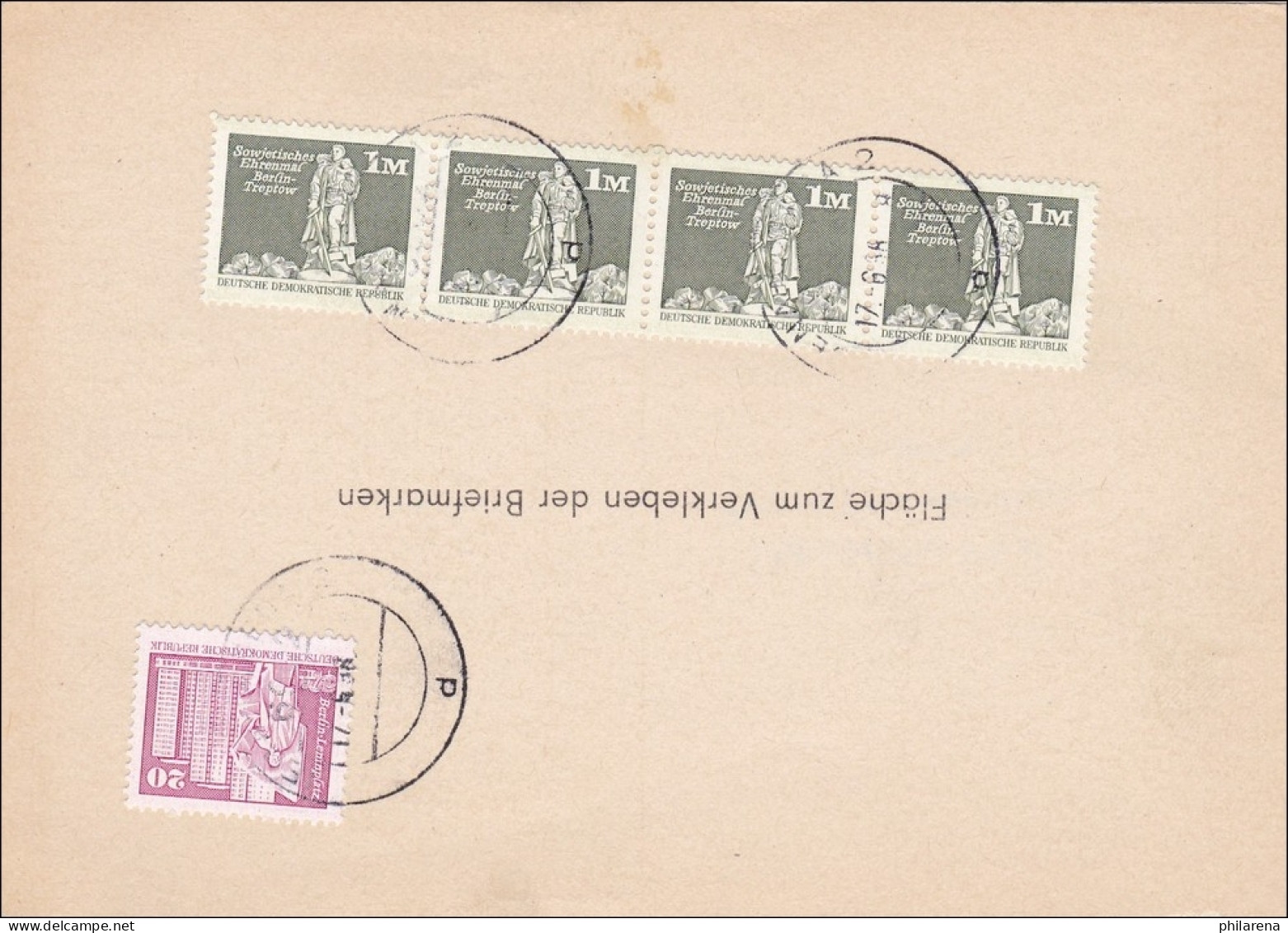 DDR:  Antwortpostkarte Als Postsache Jena - Covers & Documents