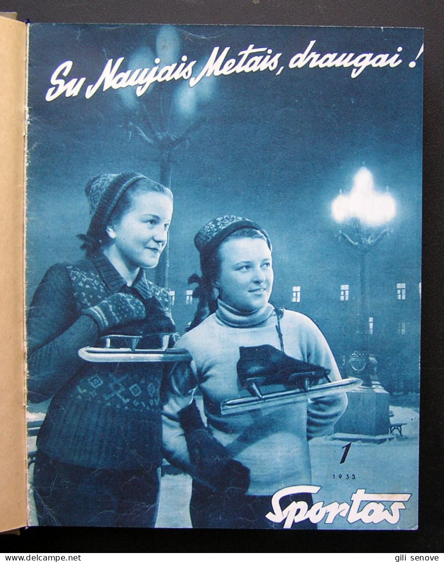 Lithuanian Magazine / Sportas 1952-55 - Deportes