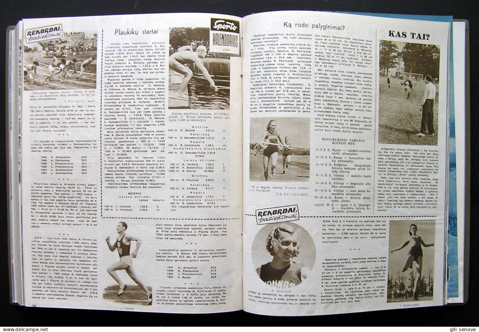 Lithuanian Magazine / Sportas 1952-55