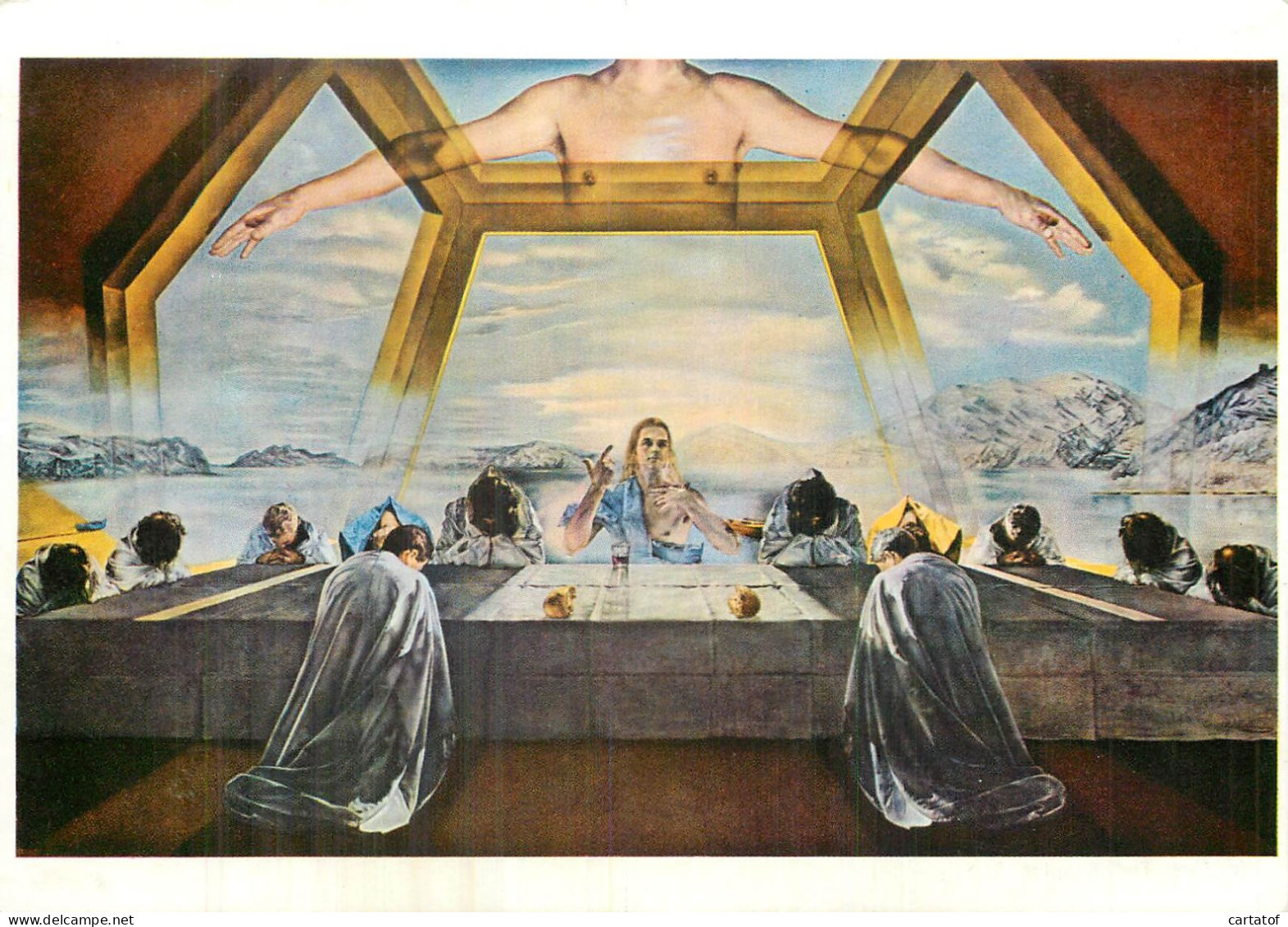 DALI .  THE SACREMENT OF THE LAST SUPPER . - Paintings