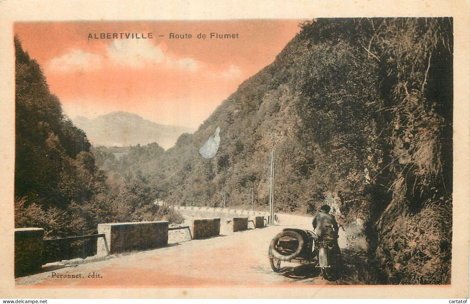 ALBERTVILLE .  Route De Flumet . - Albertville