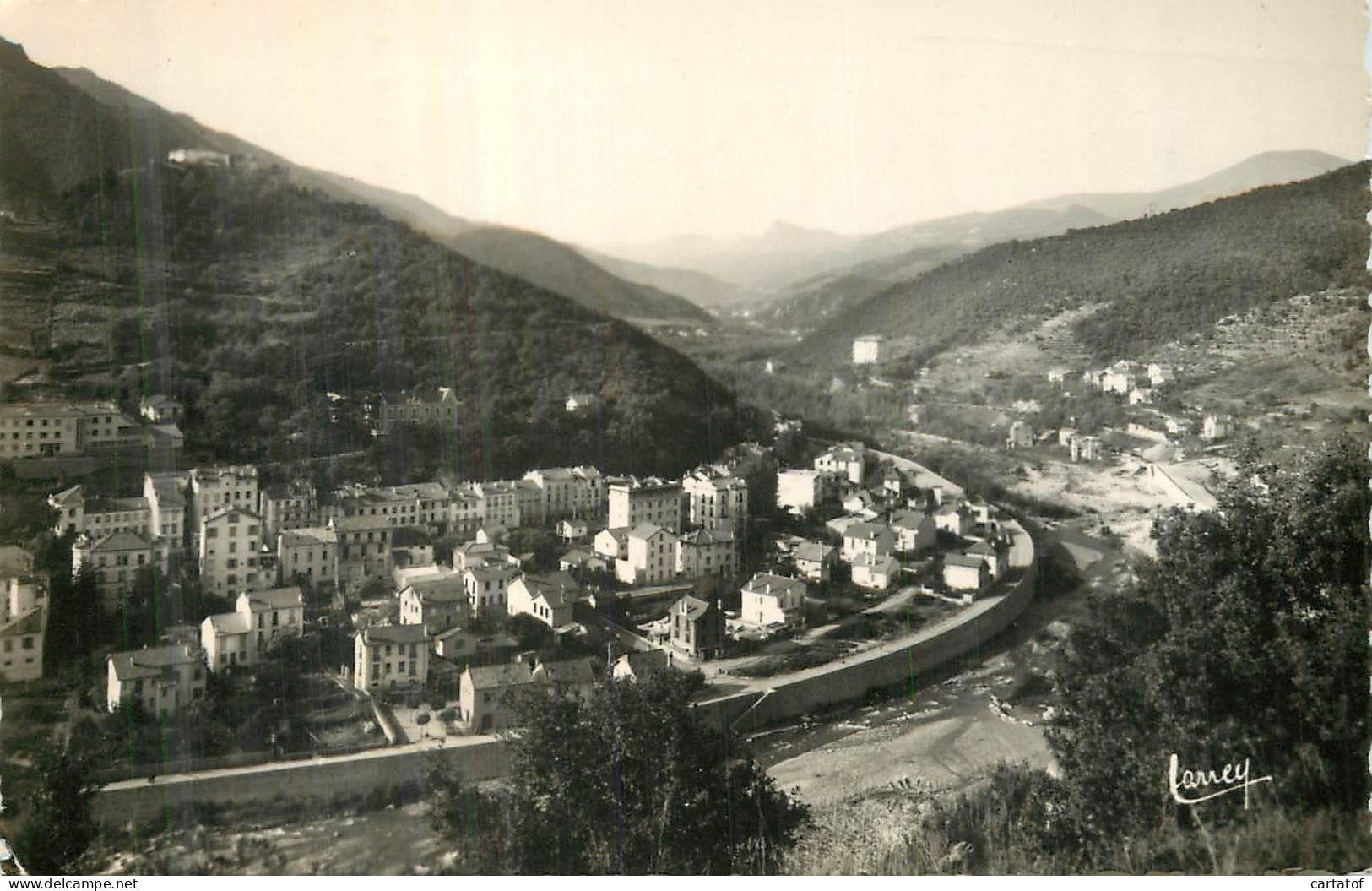 AMELIE LES BAINS . Vue Générale Vers Super Valtech Et Arles . - Amélie-les-Bains-Palalda