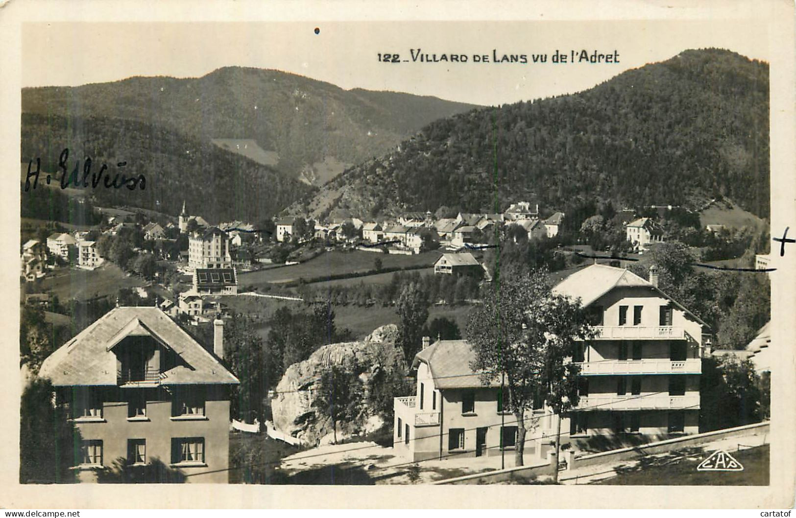 VILLARD DE LANS Vu De L'Adret . - Villard-de-Lans