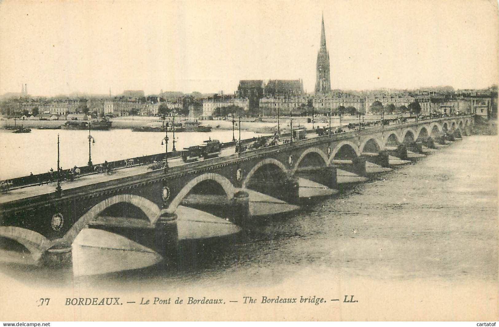 BORDEAUX . Le Pont De Bordeaux .  - Bordeaux