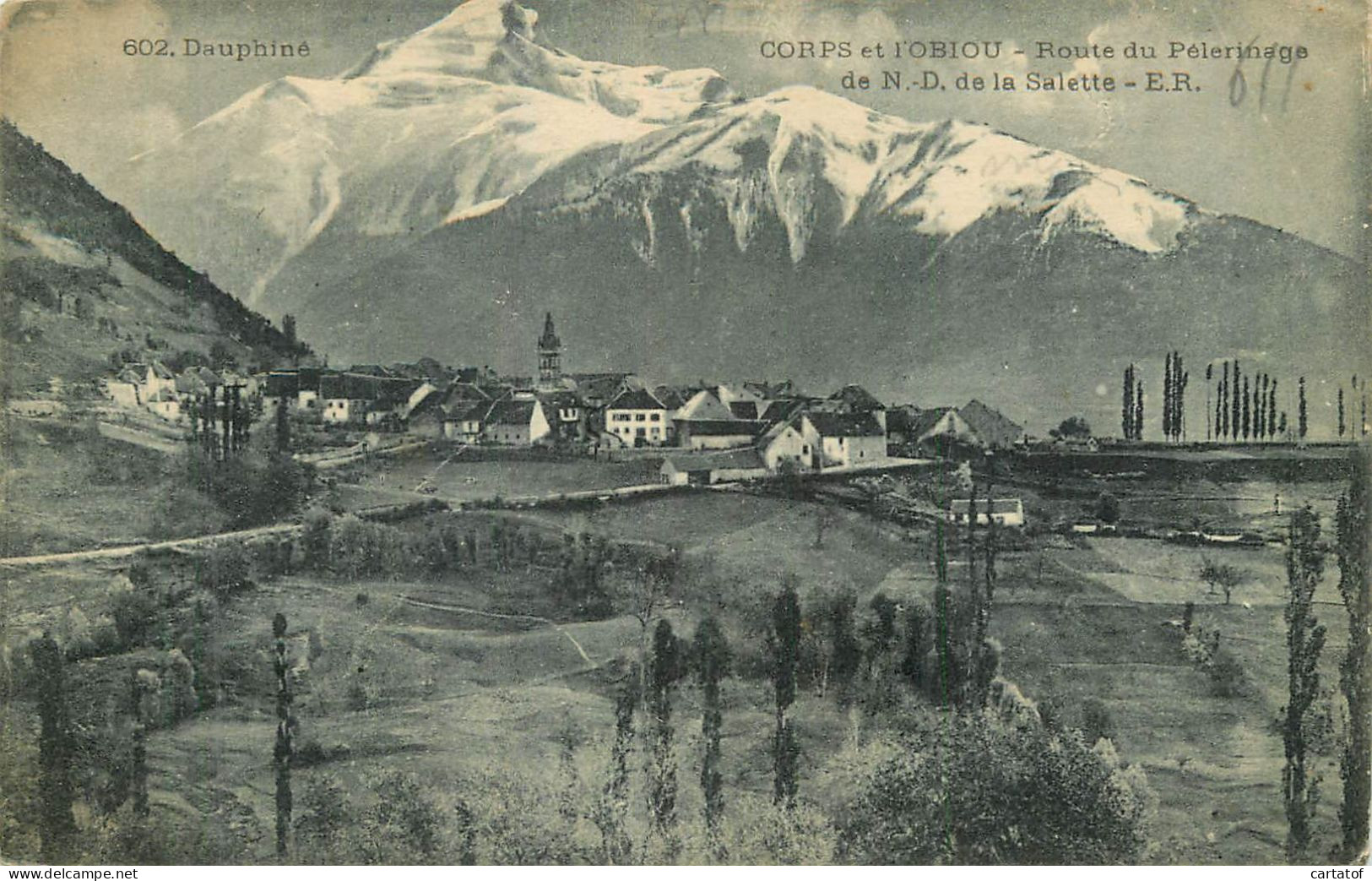 CORPS Et OBIOU . Route Du Péleringae De ND De La Salette - Corps