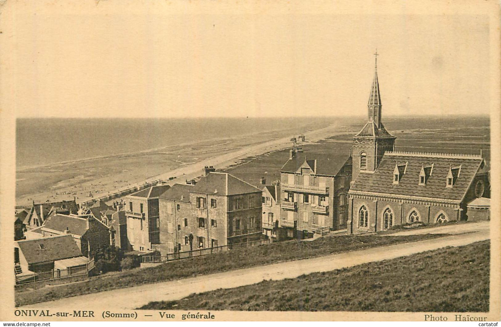 ONIVAL Sur MER . Vue Générale - Onival