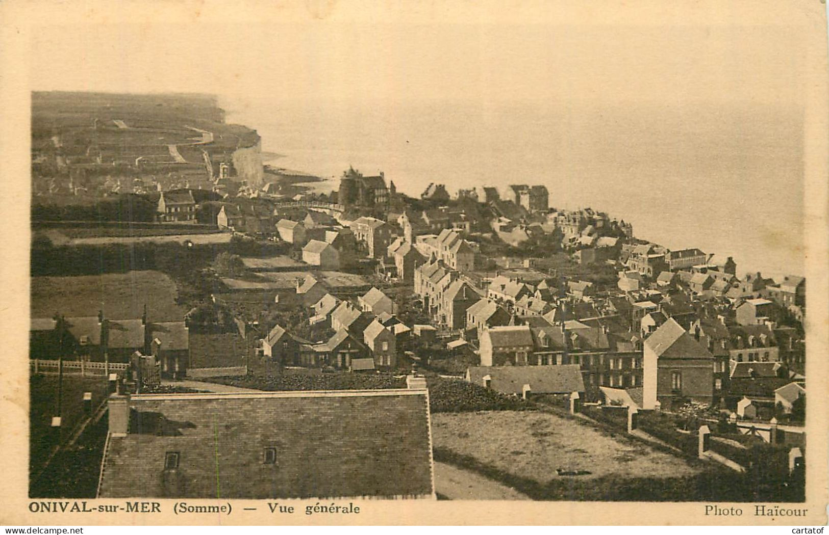 ONIVAL Sur MER . Vue Générale - Onival