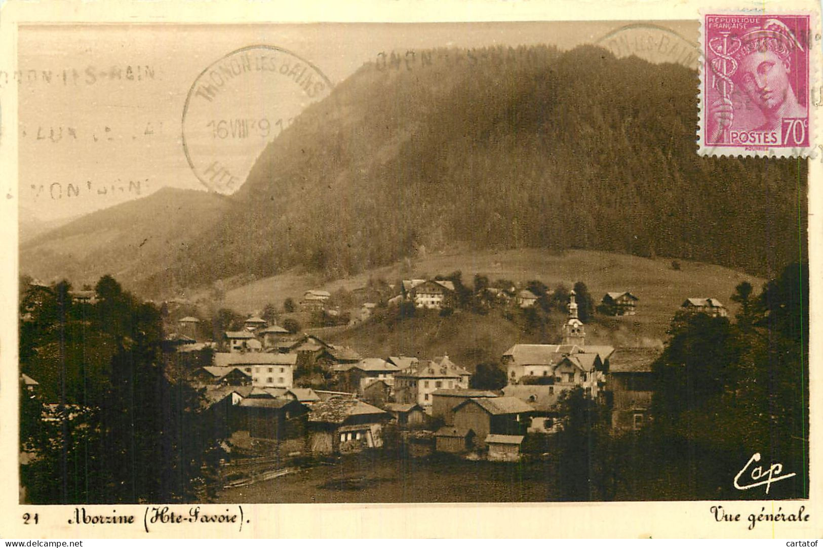 MORZINE . Vue Générale - Morzine