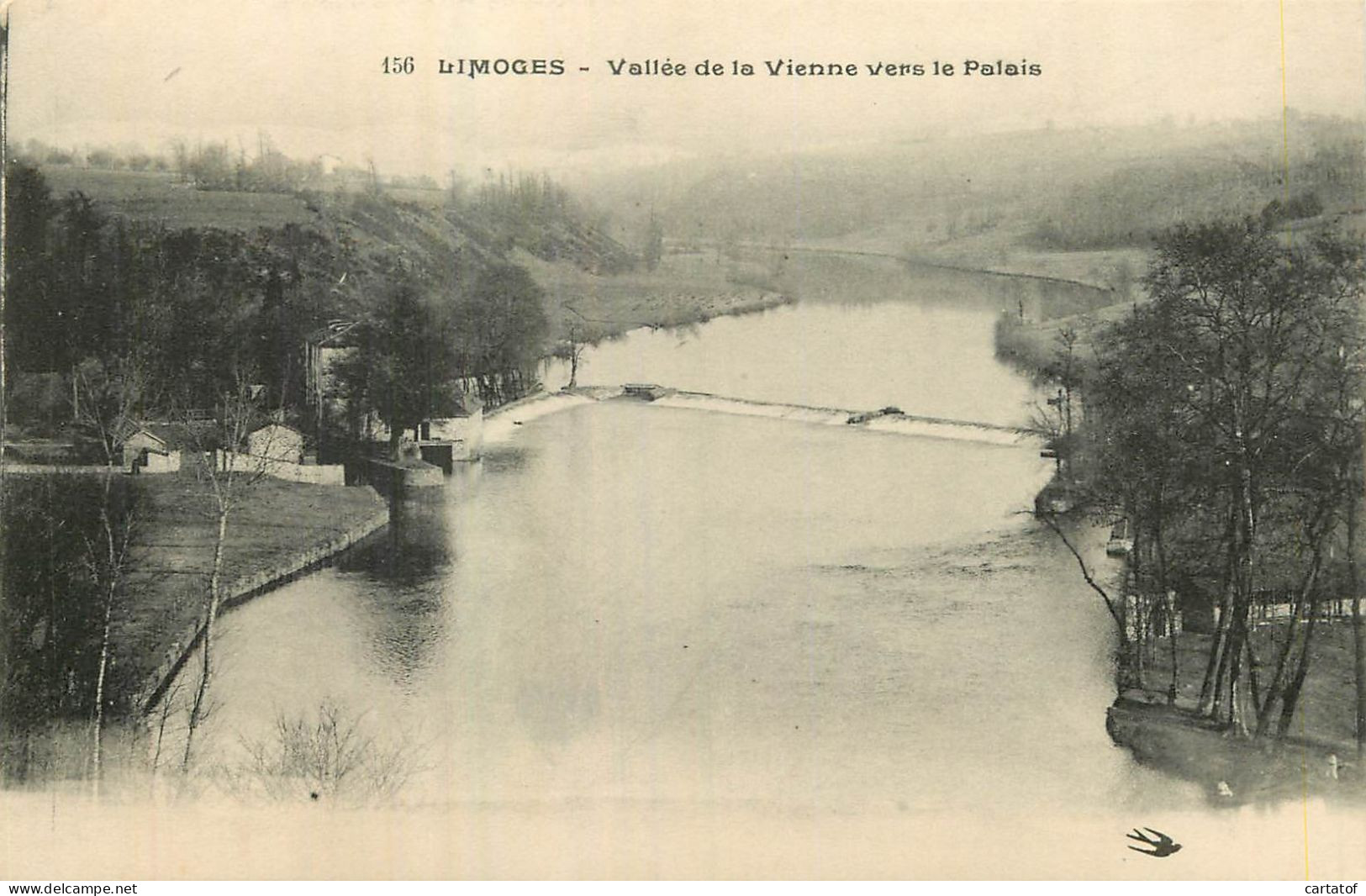 LIMOGES . Vallée De La Vienne Vers Le Palais - Limoges