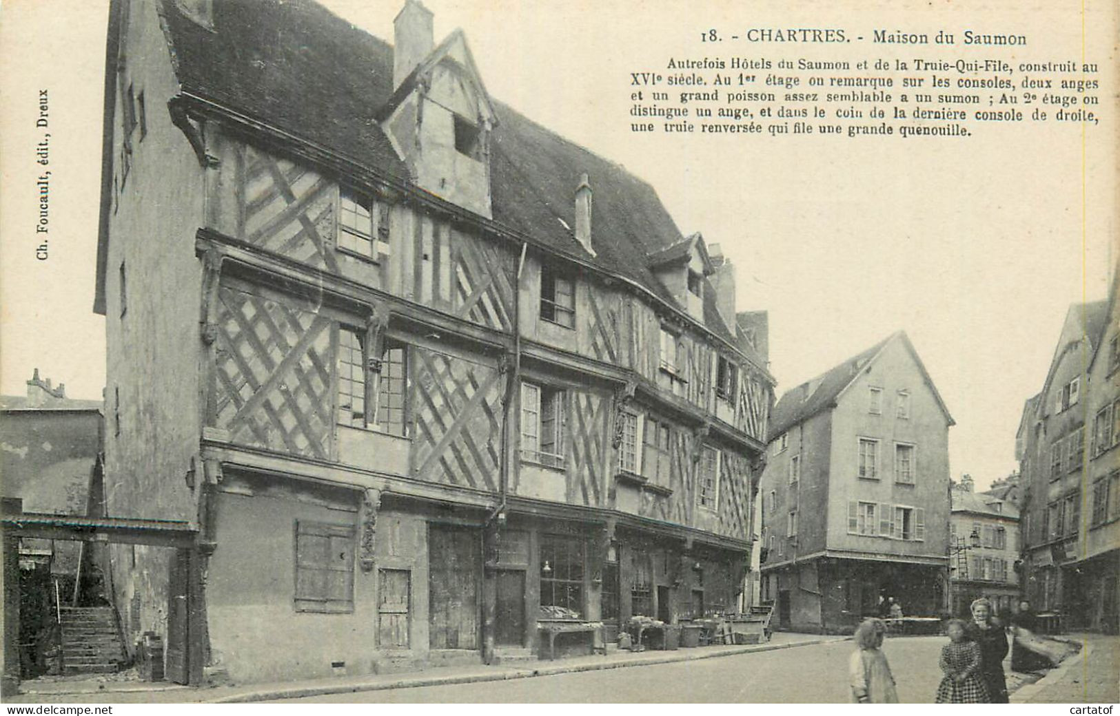 CHARTRES . Maison Du Saumon - Chartres