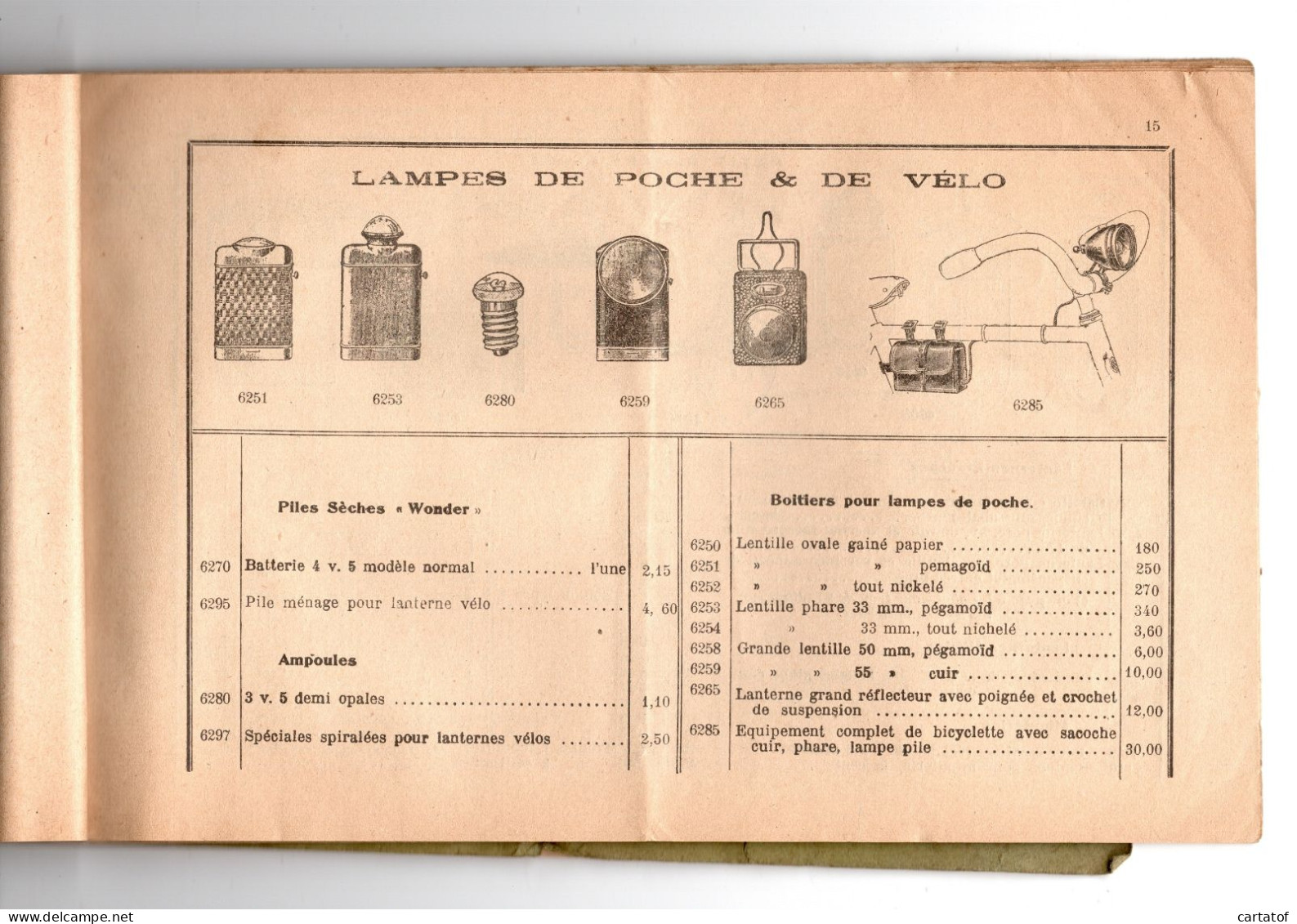 Catalogue JEAN GAY 1926 . AVIGNON NIMES MONTPELLIER MARSEILLE TOULON BARCELONNE