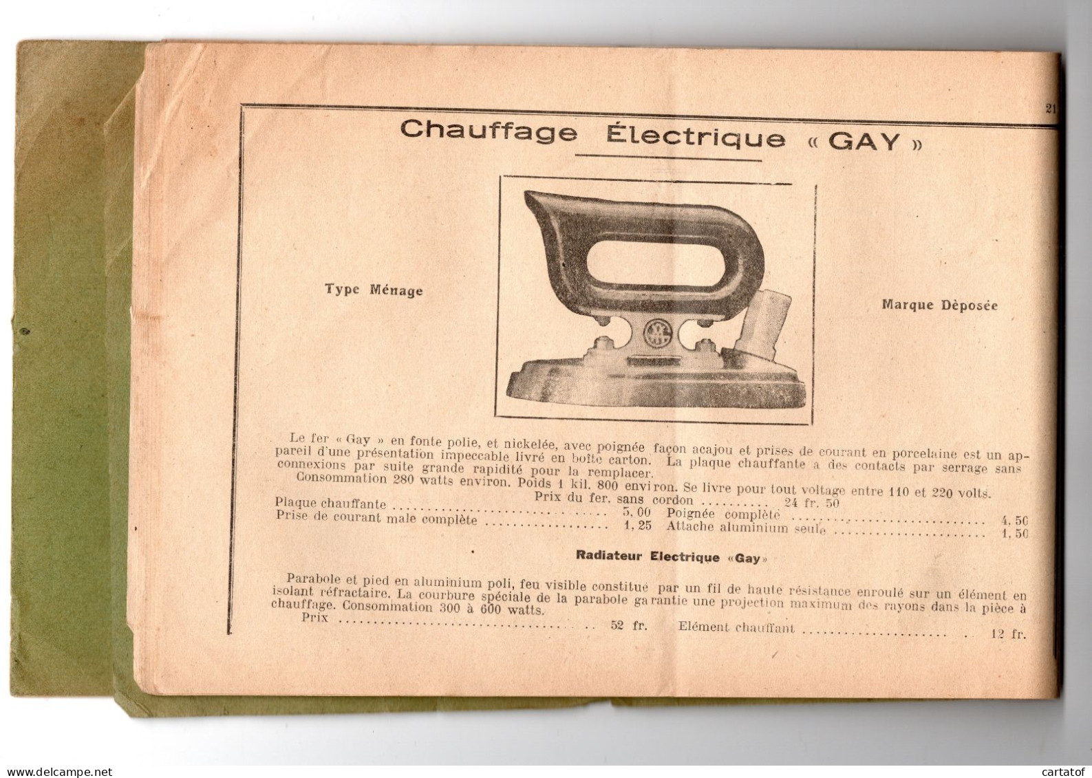 Catalogue JEAN GAY 1926 . AVIGNON NIMES MONTPELLIER MARSEILLE TOULON BARCELONNE
