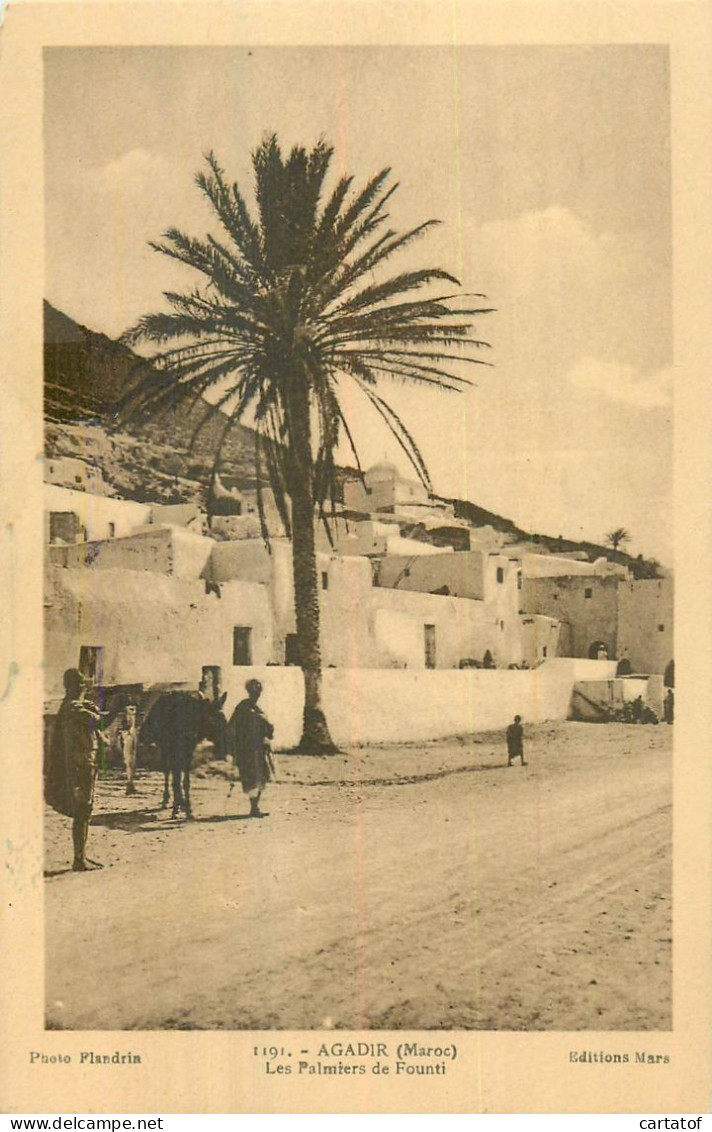 AGADIR . Les Palmiers De Founti - Agadir
