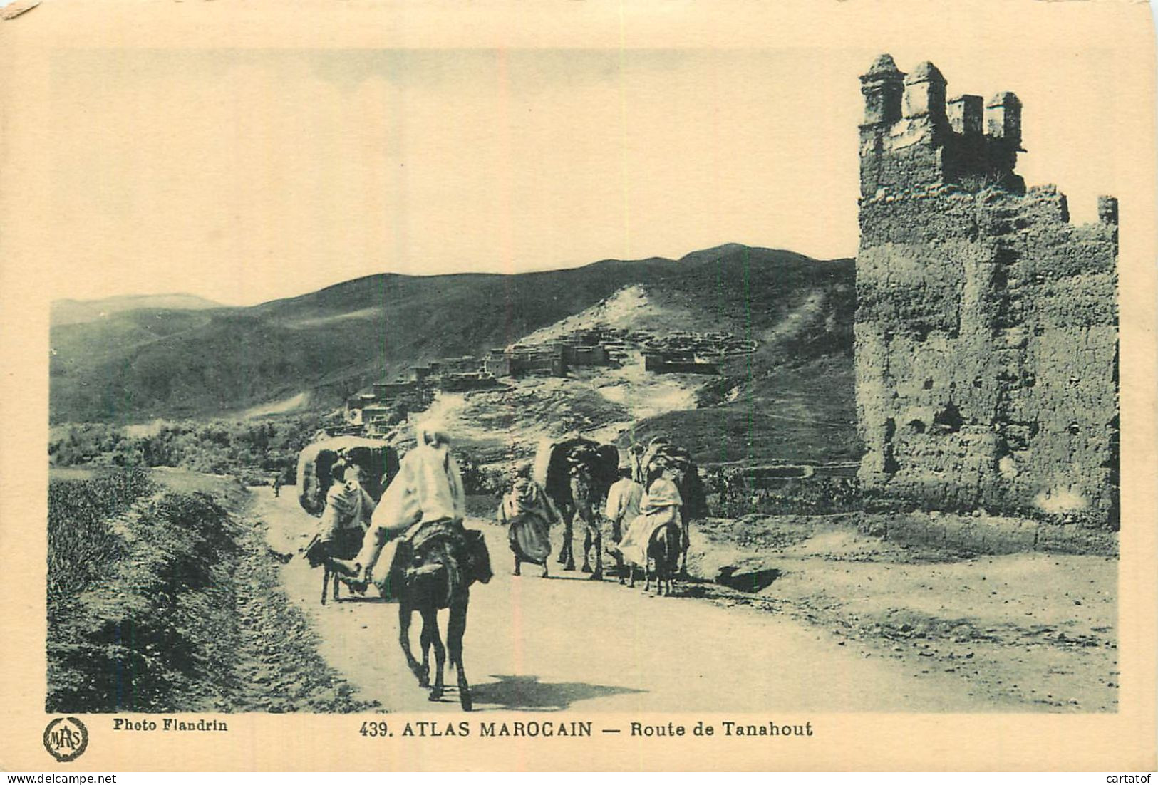 Route De Tanahout . ATLAS MAROCAIN - Autres & Non Classés