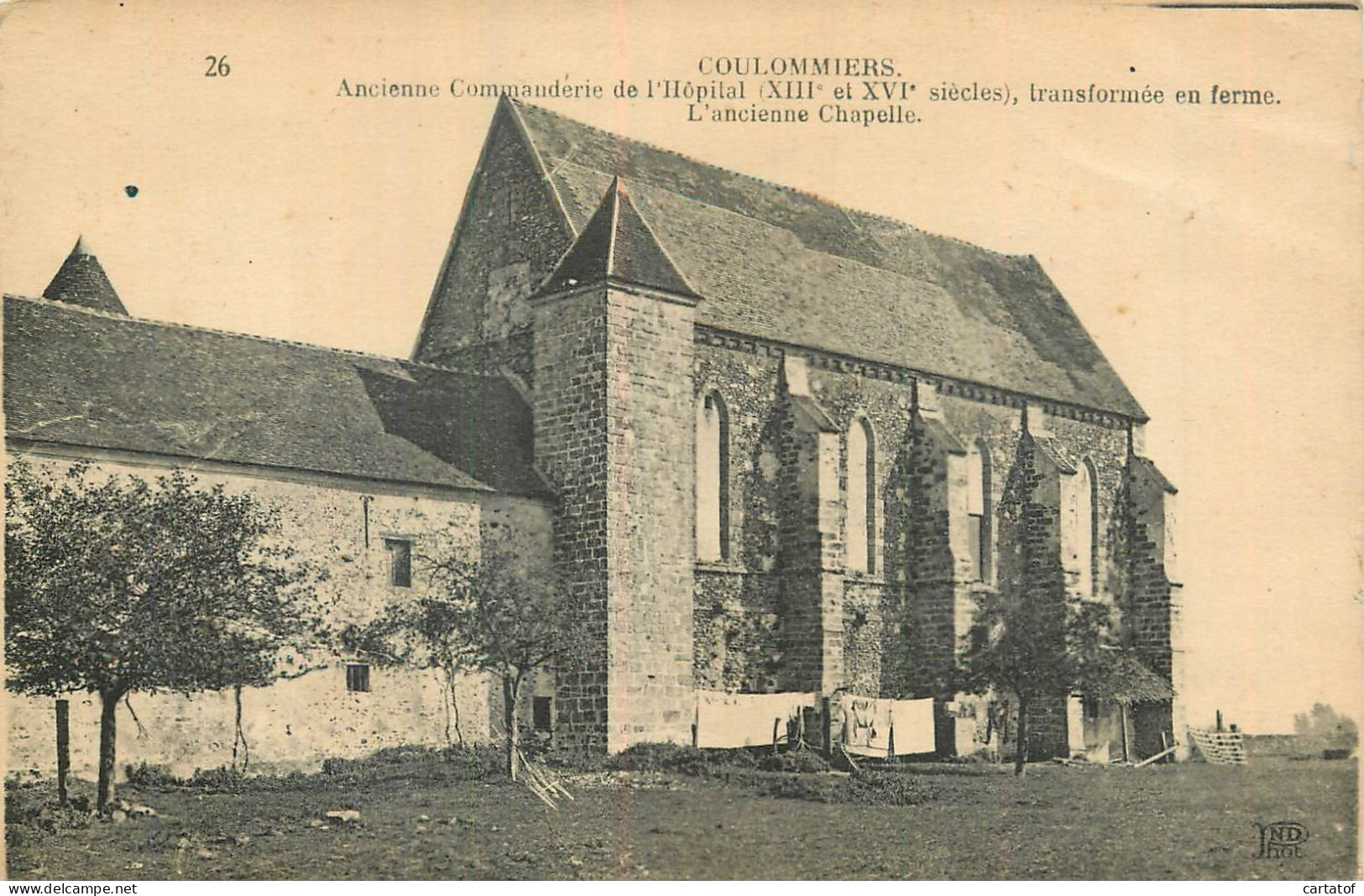 COULOMMIERS . Ancienne Commanderie De L'Hôpital … - Coulommiers