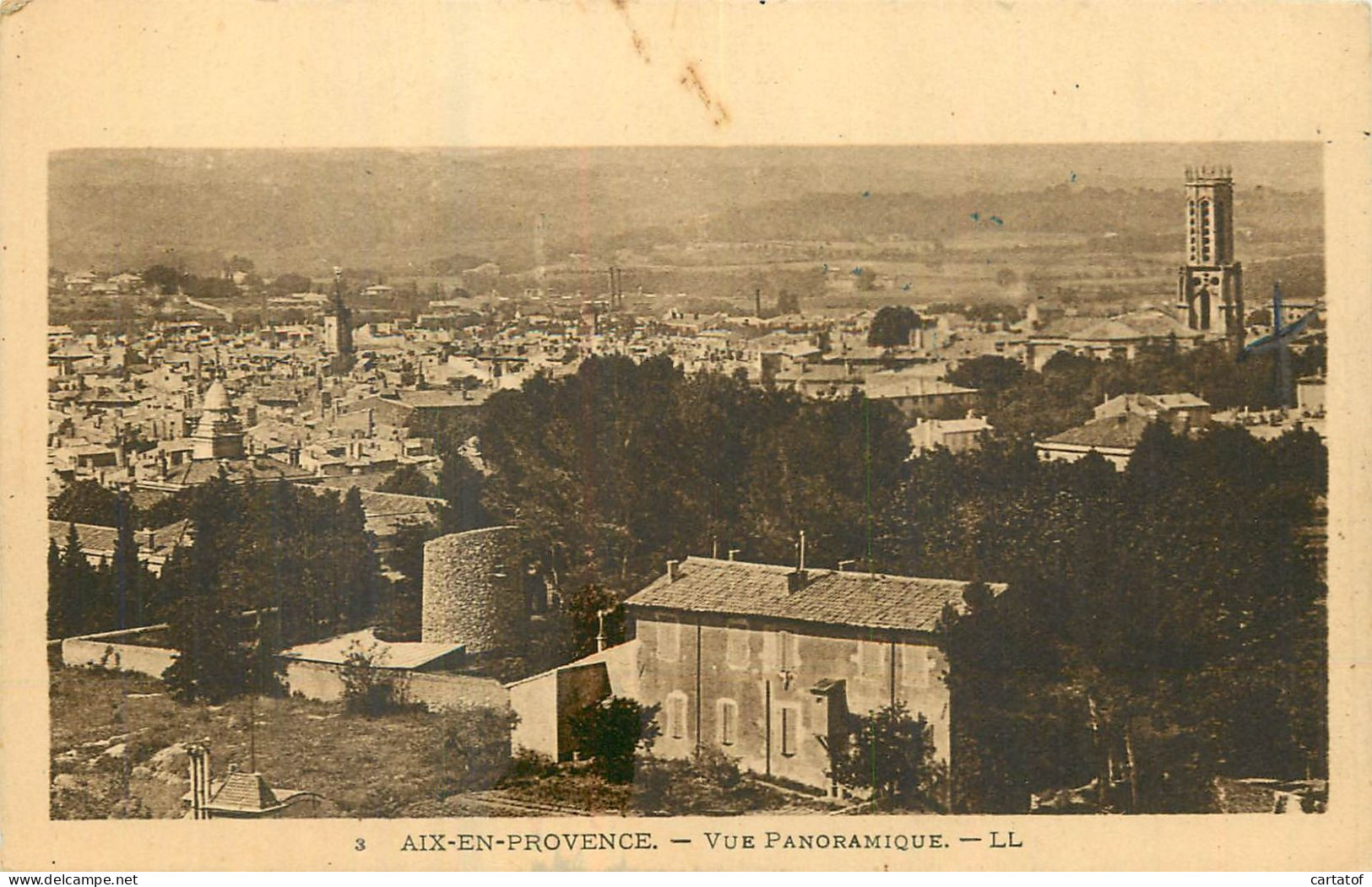 AIX EN PROVENCE . VUE PANORAMIQUE - Aix En Provence