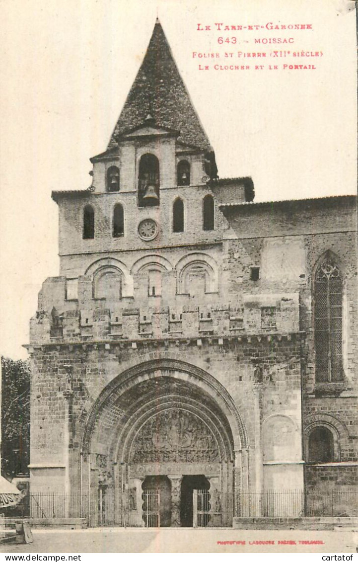 MOISSAC . Eglise St-Pierre  - Moissac