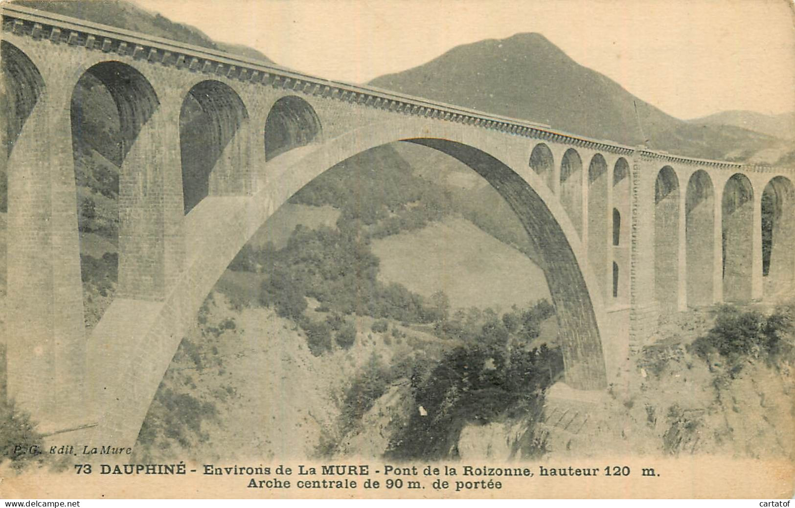 LA MURE . Pont De La Roizonne . - La Mure