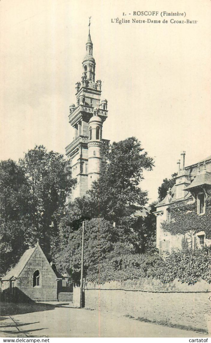 ROSCOFF . Eglise Nore-Dame De Croaz Batz - Roscoff
