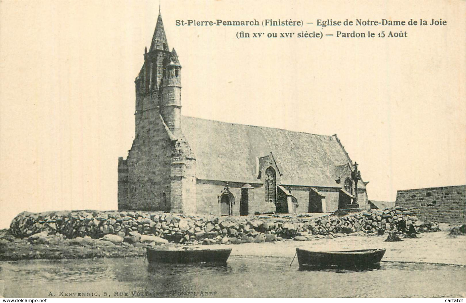 SAINT PIERRE PENMARCH . Eglise De Notre Dame De La Joie - Penmarch