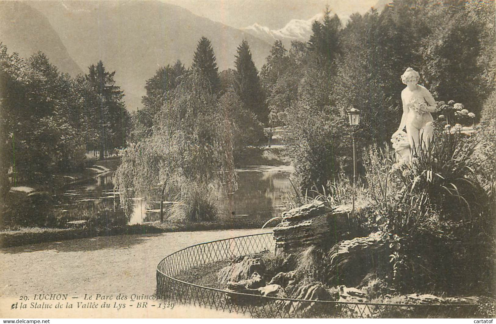 LUCHON . Le Parc Des Quinconces - Luchon