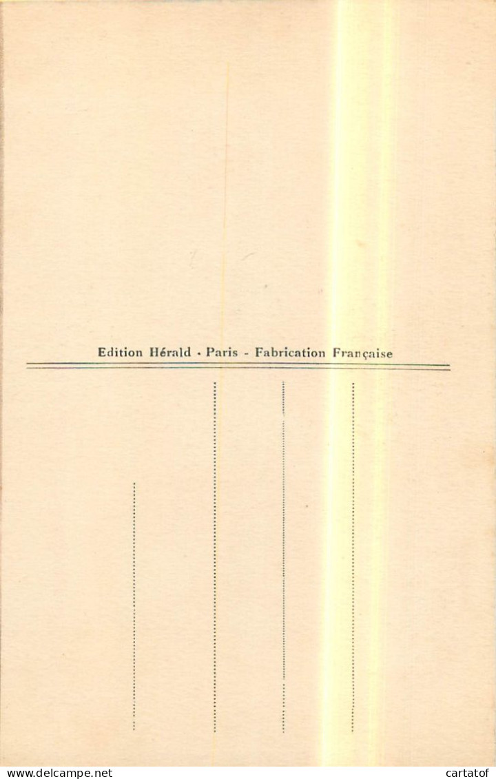 Jeune FILLE . CPA Hérald . SPES 8018 - Other & Unclassified