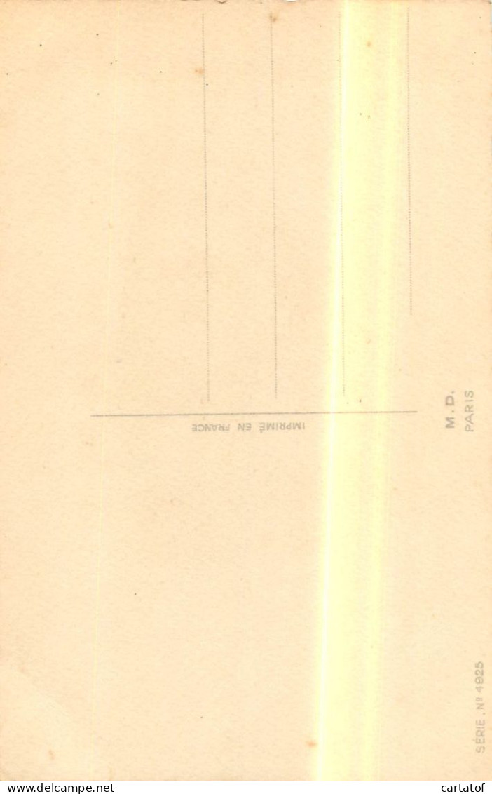 Bonne Fête Maman . MD Série 1925 - Muttertag