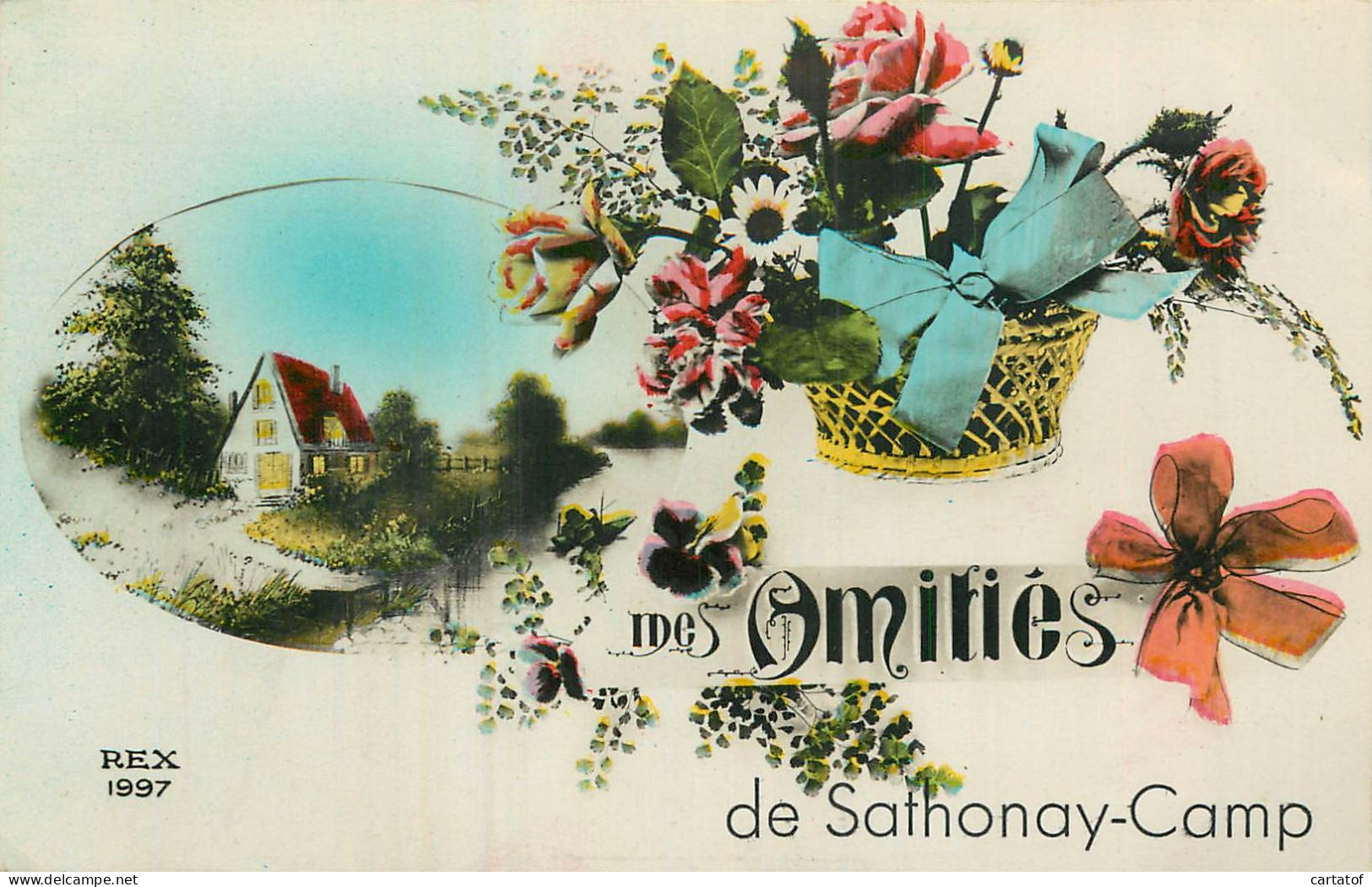 Mes Amitiés De SATHONAY CAMP .  CP REX 1997 - Other & Unclassified