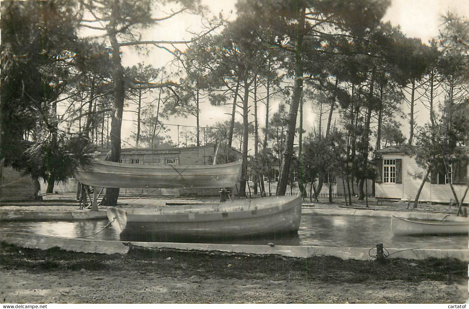 MIMIZAN . Camp De La Marine . Le Bassin Sud . - Mimizan