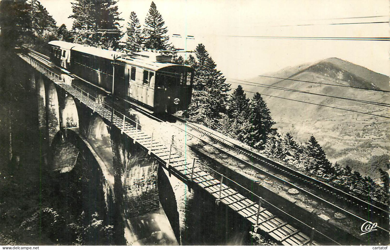 LUCHON . Le Chemin De Fer à Crémaillère De SUPERBAGNERES - Superbagneres