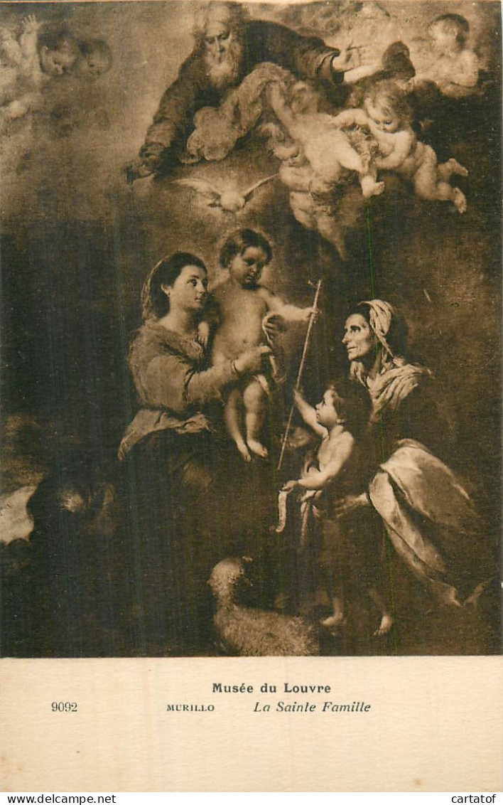 Musée Du LOUVRE . La Saintre Famille .  MURILLO - Paintings