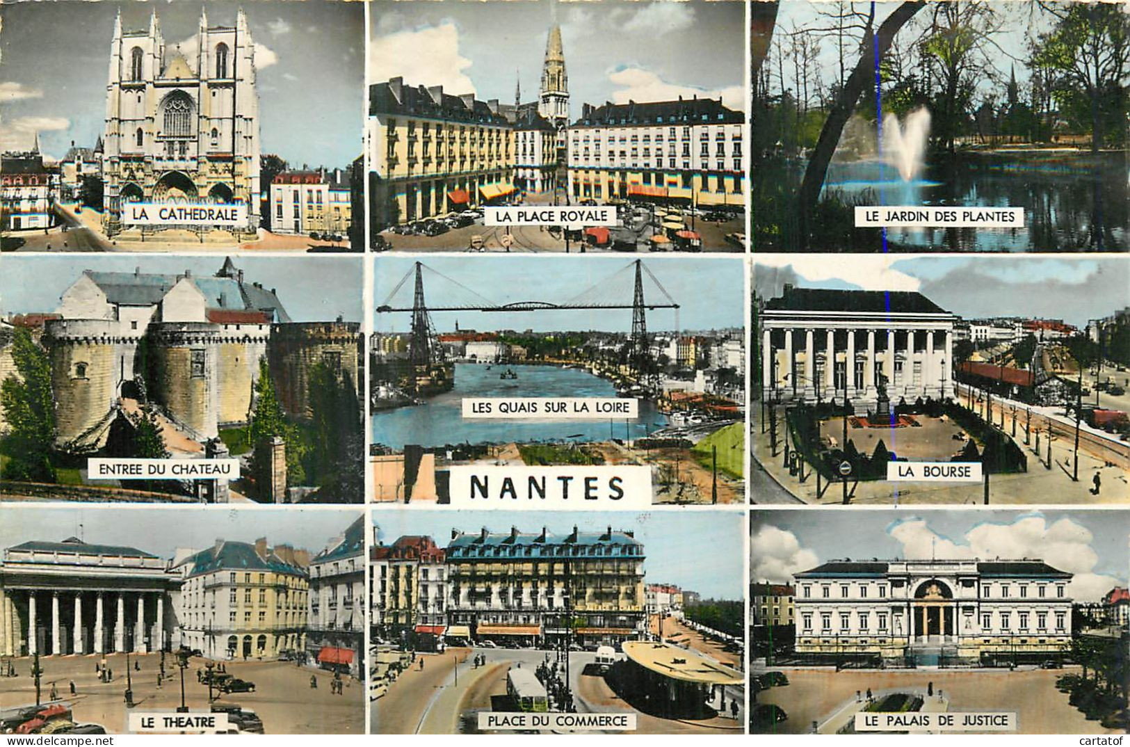 NANTES . CP Multivues - Nantes