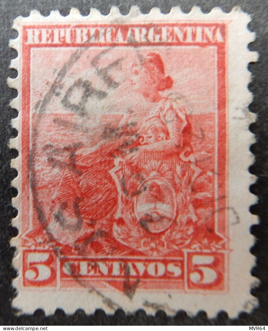 Argentinië Argentinia 1899 1903 (5) Symbols Of The Republic - Used Stamps