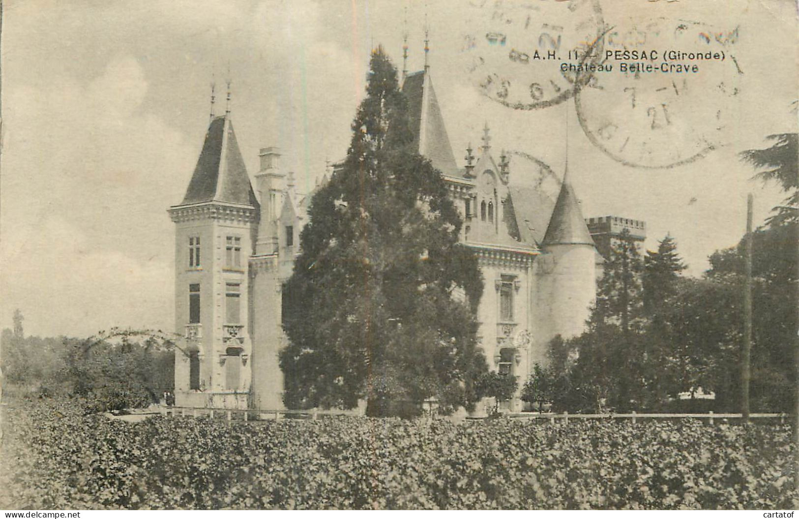 PESSAC . Château Belle-Crave .  - Pessac