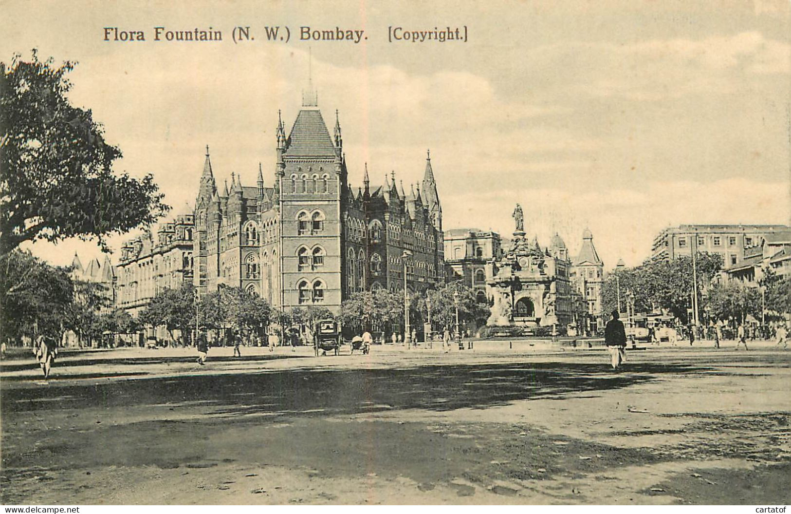 BOMBAY . Flora Fountain - India