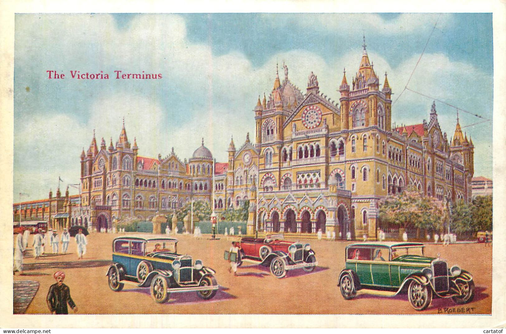 THE VICTORIA TERMINUS . - Indien