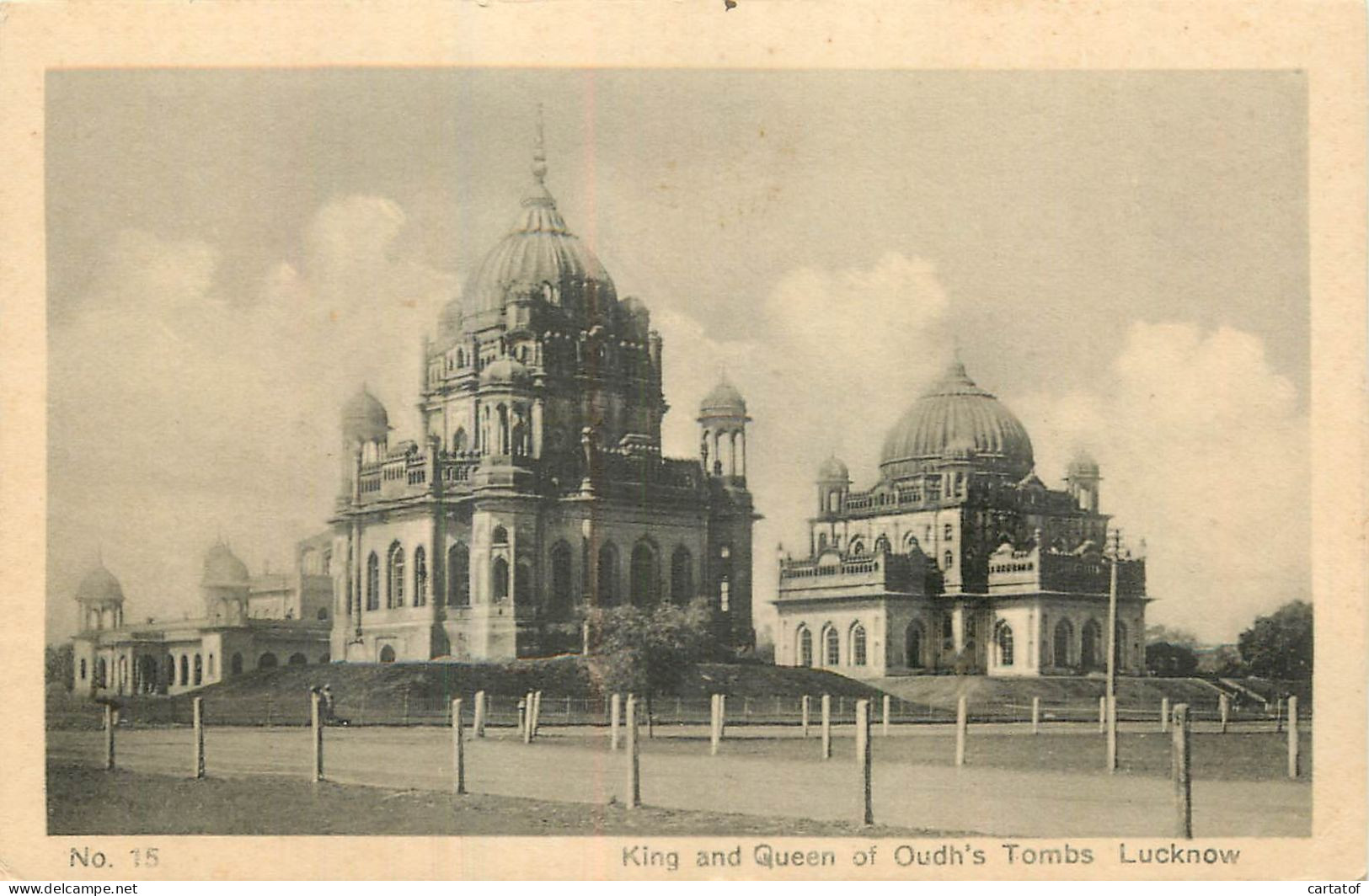 King And Queen Of Oudh's Tombs  Lucknow - India