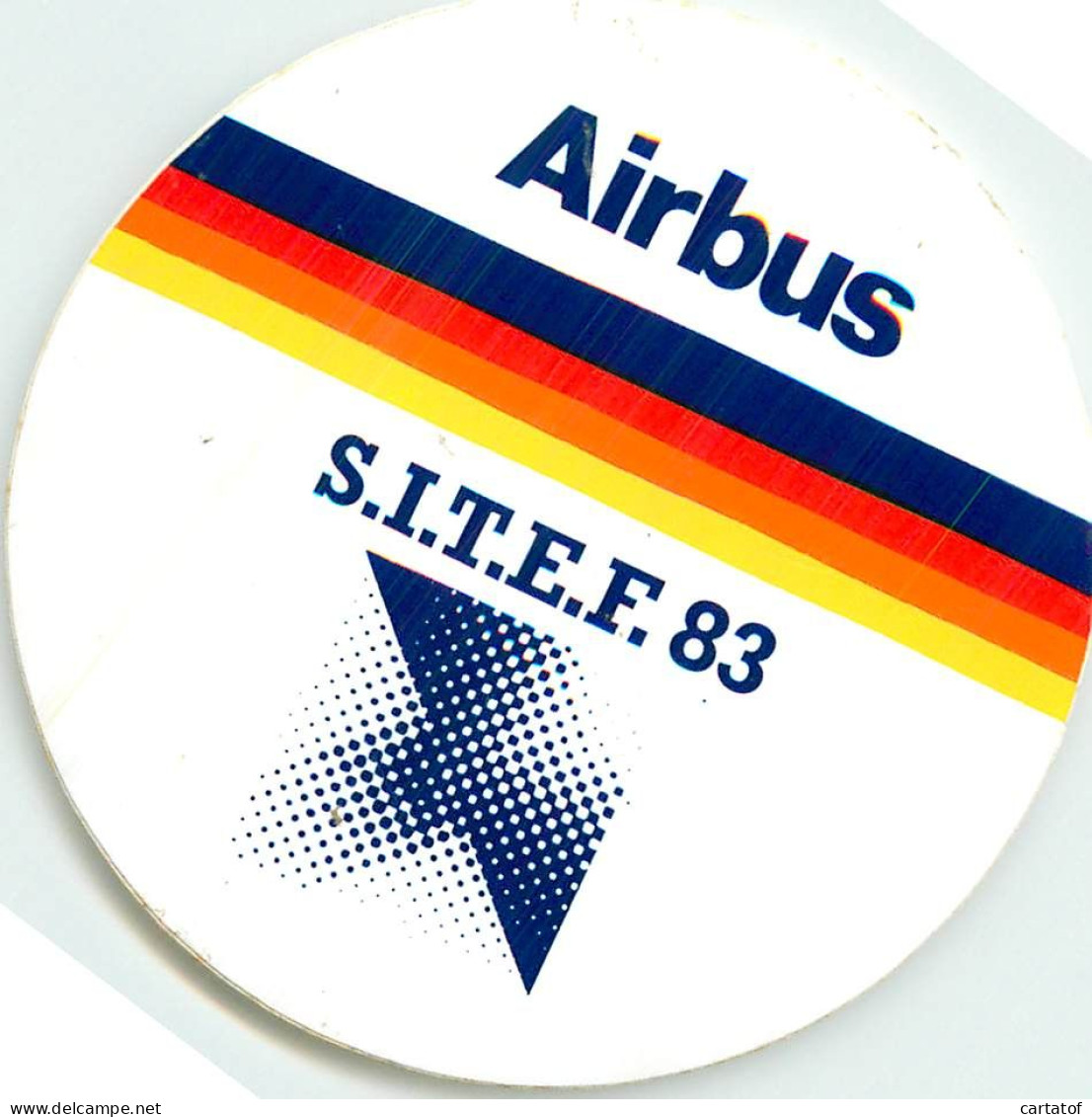 Autocollant AIRBUS  S.I.T.E.F. 83 - Stickers