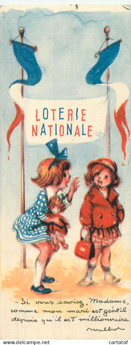 Marque Page Loterie Nationale Cigarettes CELTIQUE - Lesezeichen