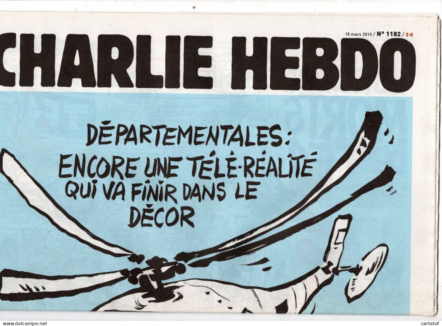 CHARLIE HEBDO N° 1182 Mars 2015 - Humour
