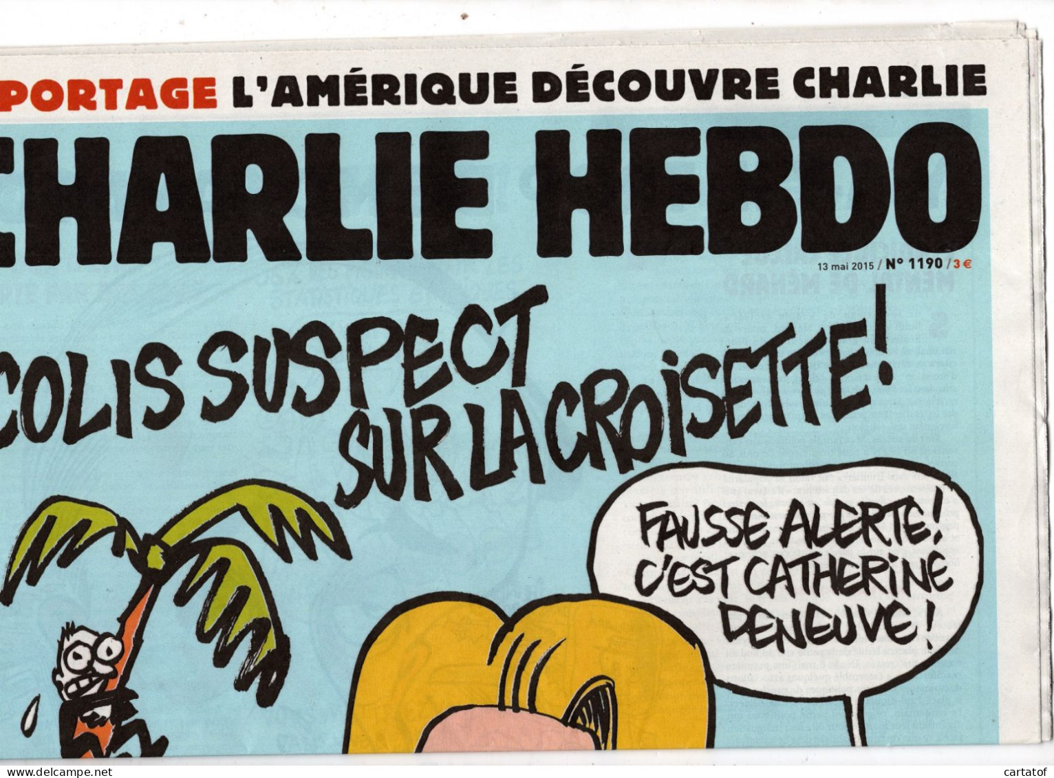 CHARLIE HEBDO N° 1190 Mai 2015 - Humour