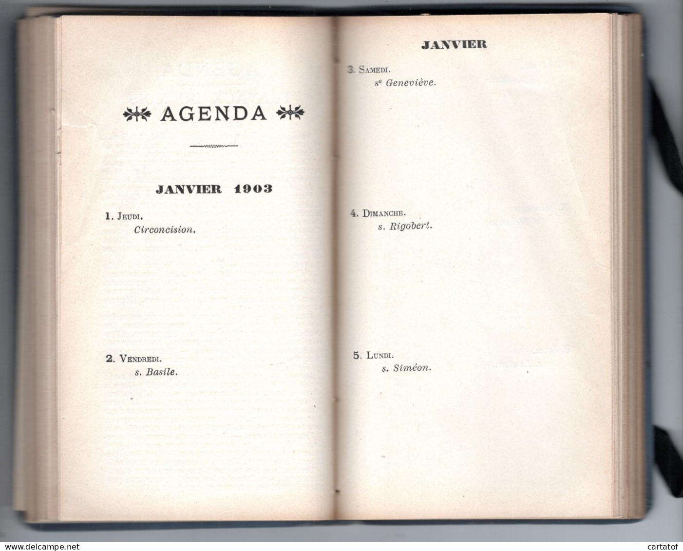 AGENDA HORTICOLE 1903 Par L. HENRY .Planter, Semer, Jardiner Et Renseignements Utiles Divers - Autres & Non Classés