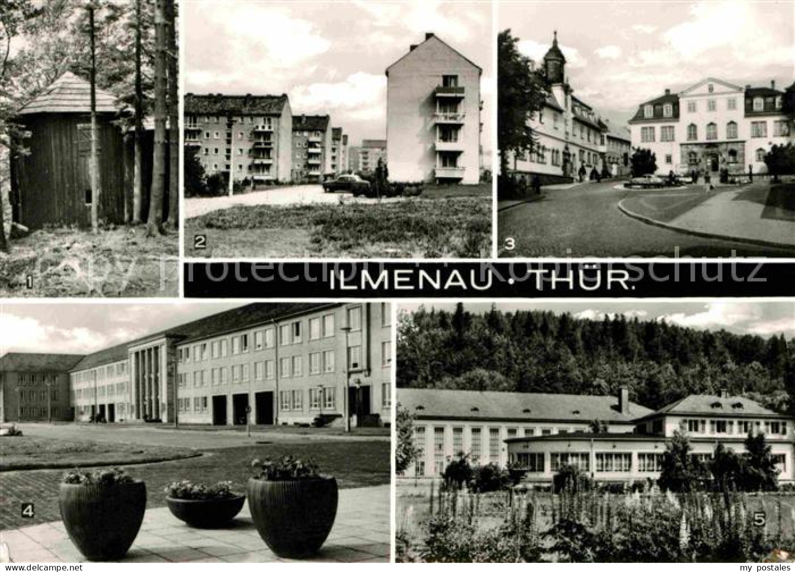 72643722 Ilmenau Thueringen Goethehaeuschen Scharterstrasse Rathaus Schloss Tech - Ilmenau