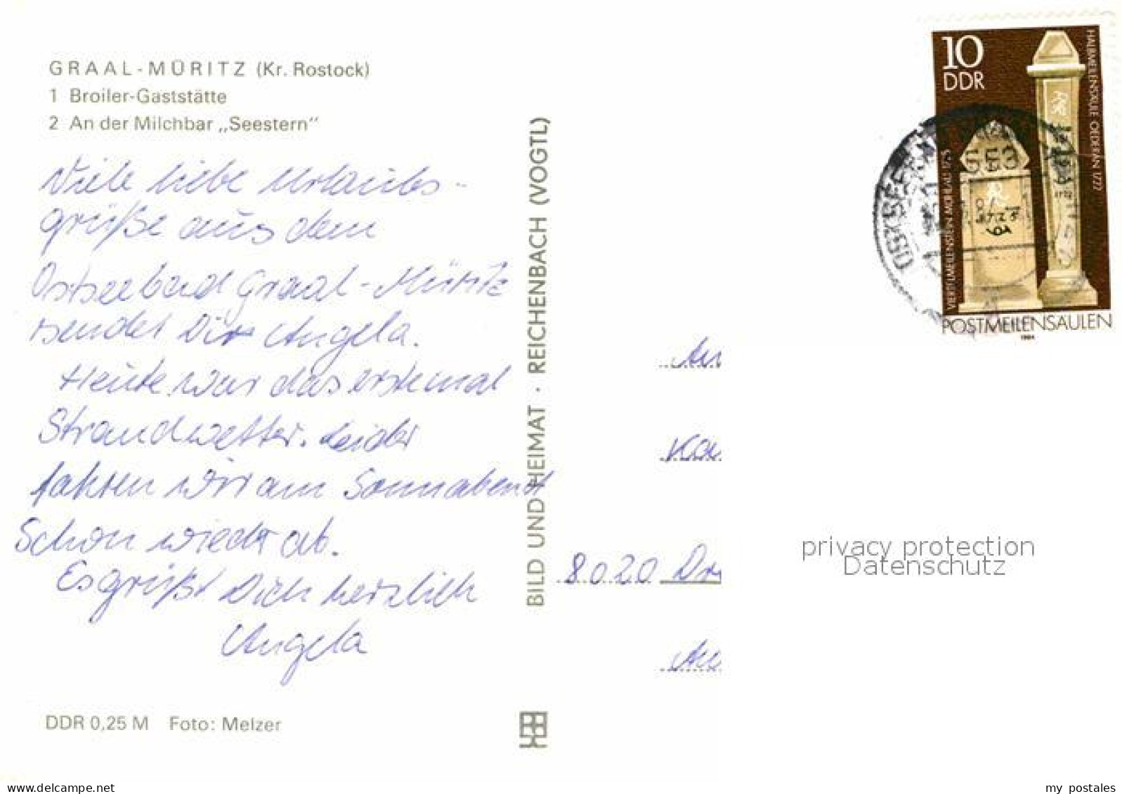 72643709 Graal-Mueritz Ostseebad Broiler Gaststaette Milchbar Seeheilbad Graal-M - Graal-Müritz