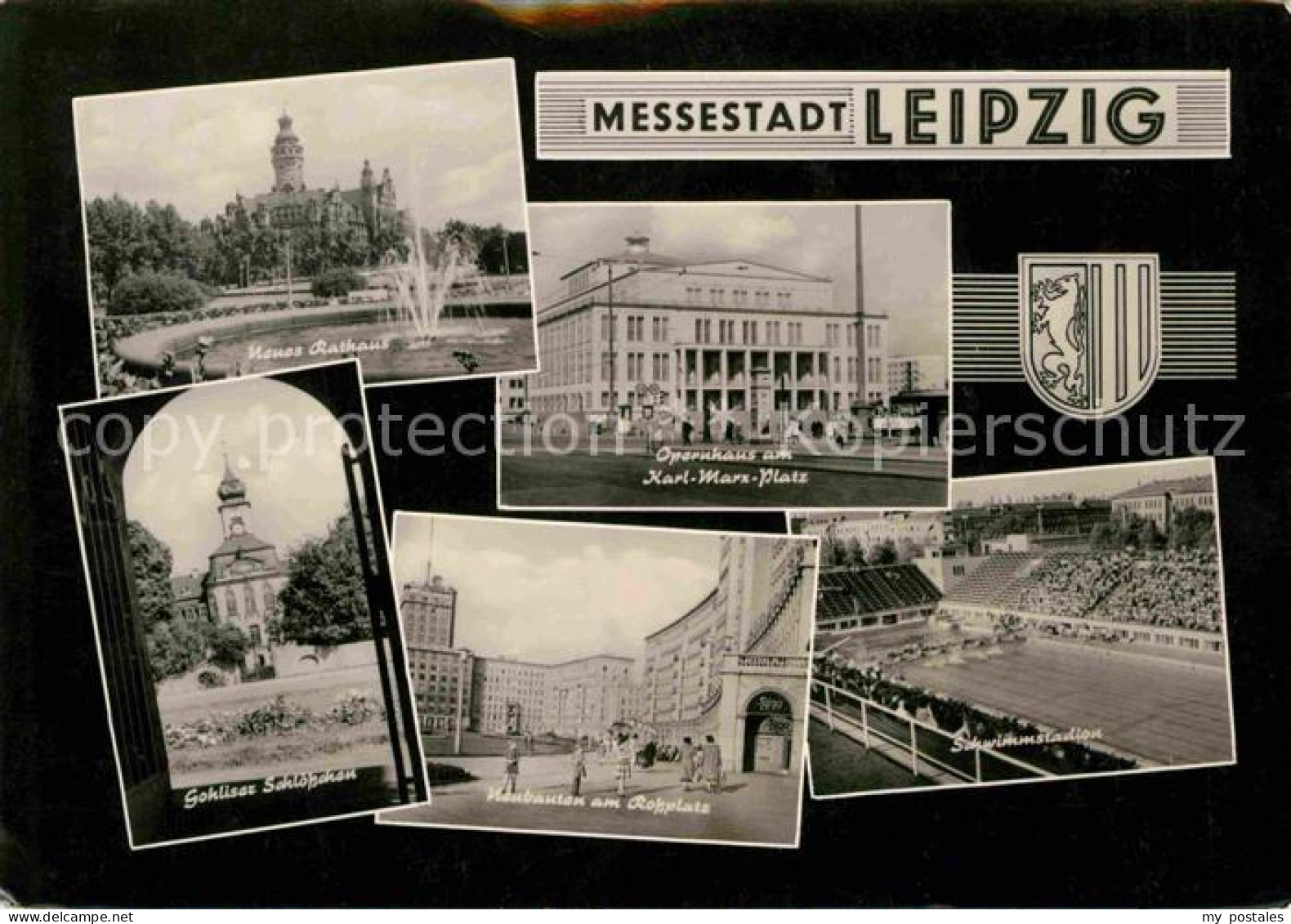 72643689 Leipzig Opernhaus Neues Rathaus Gohliser Schloss Rossplatz Leipzig - Leipzig