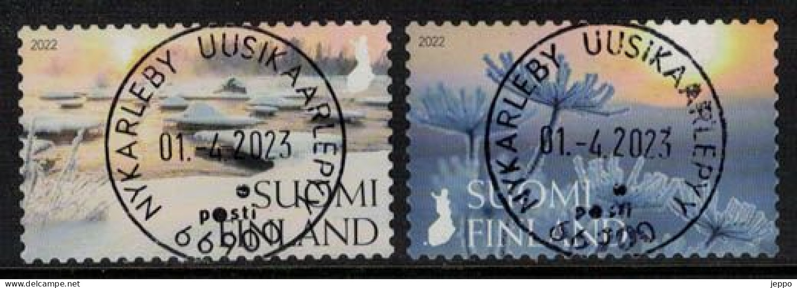 2022 Finland, Winter Landscapes, Fine Used. - Used Stamps