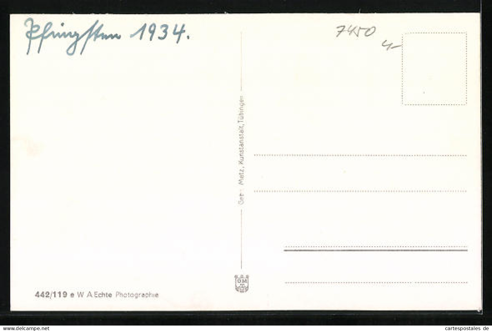 AK Hohenzollern, Burg Hohenzollern Pfingsten 1934  - Altri & Non Classificati