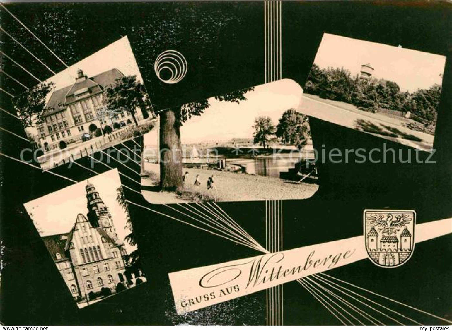 72643563 Wittenberge Prignitz Schloss Strandpromenade Wasserturm Rathaus Wittenb - Wittenberge