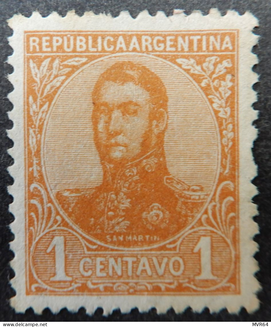 Argentinië Argentinia 1908 1909 (2) General San Martin - Oblitérés