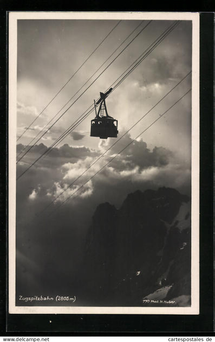 AK Zugspitze, Gondel Der Zugspitzbahn  - Seilbahnen